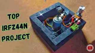 Top electronic project with IRFz44n ic | Diy IRFz44n ic body massager