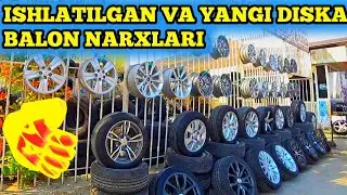 FARG'ONADAN ISHLATILGAN VA YANGI DISKA VA BOLONLAR NARXLARI