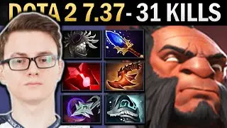 Axe Gameplay Miracle with 31 Kills and Ninja - Dota 2 7.37