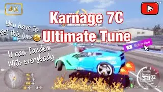 Best Karnage 7C (c7) Ultimate Drift Tune!! - CarX Drift Racing Onling PS4 & Xbox one & PC