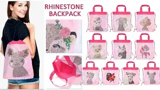 Diamond Painting DIY Special Shaped Drill Cute Animals Mosaic Backpack Kit