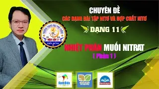 Hoá 11|nhiệt phân muối nitrat|gaomon|chinh phục hoá học