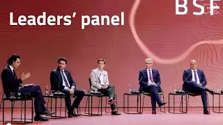 Leaders' panel - Bled Strategic Forum 2023