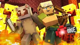 Battle With The Blazes - Minecraft: One Life SMP #14