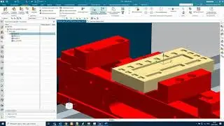 NX CAM. Общая операция с элементом. Станочный цикл CYCLE71.