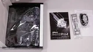 Unboxing ASRock Motherboard B450 PRO4 am4 4DDR4 DSU B/DP/HDMI/M.2/USB3.1 ATX
