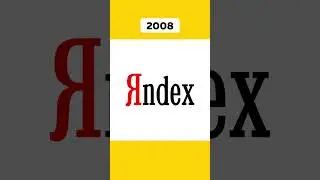 История Логотипа Яндекс 🔍 #Yandex #Яндекс #История #Логотип #Компания #Logo #1996 #Подпишись #Shorts