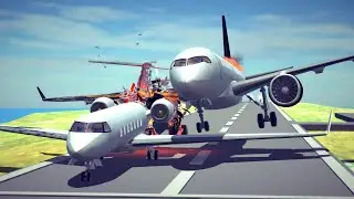 Runway Collisions & Airport Accidents #7 | Besiege