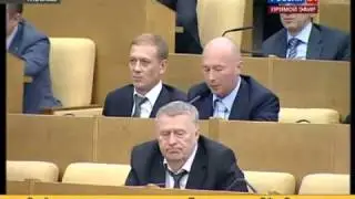 Сынок Жириновского и смех Путина
