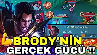 BRODY'NİN GERÇEK GÜCÜ !! 2 VS 1 NASIL OYNANIR ? Jin | Mobile Legends