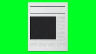 news paper green screen videos