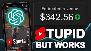 How To Make Money With ChatGPT AI & Youtube Shorts - Tutorial!