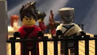 Ninjago Cole's Fall - Lego Recreation