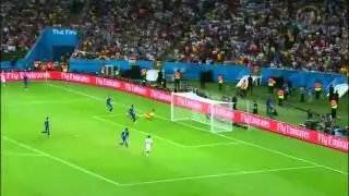 Победный гол Гётце в Финале Германия   Аргентина 1 0   ЧМ по футболу 2014 Goal Mario Götze in final