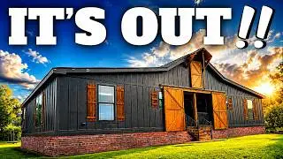 VERY FIRST LOOK at an INDUSTRY FLIPPING QUADRUPLE wide mobile home! Prefab House Tour