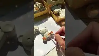Гипсовые раскраски🥰 #reels #summer #cover #art #shorts