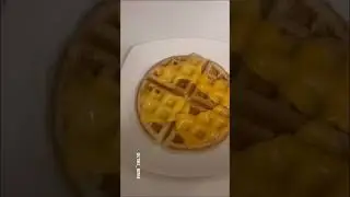 The VIRAL WAFFLE HOUSE SANDWICH 