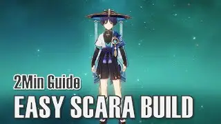 How to Build Wanderer / Scara | Genshin Impact Scaramouche Build Guide in 2mins