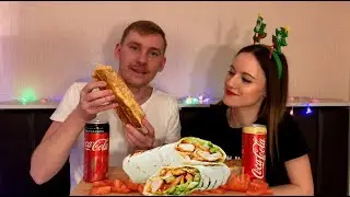 Мукбанг /  Шаурма / MUKBANG / Shawarma