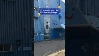 TUI Airways Hangar Tour #tui #trending #shorts  #tuiholidays #travel