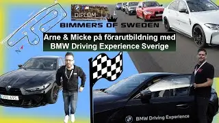 BOS på förarutbildning i M3 G80 med BMW Driving Experience Sverige