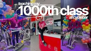 Teaching my 1000TH CYCLEBAR CLASS ‼️ + Shop w/ me at Lululemon + What's Next For Me??? 🤔
