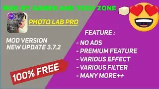 DOWNLOAD PHOTO LAB PREMIUM APP FOR FREE!! NO WATERMARK AND LIMITED STYLES #PHOTOLAB #MODAPK #PREMIUM
