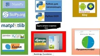 Что изучается в школе программирования Python Django В. Бовсуновского?