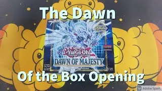 Yu-Gi-Oh! Dawn of Majesty Box Opening and Discussion!