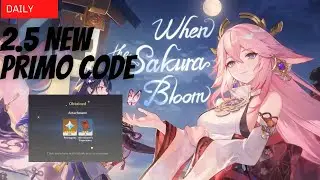 2.5 Primo Code | Daily Genshin | Genshin Impact