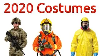 Months of 2020 as Costumes!