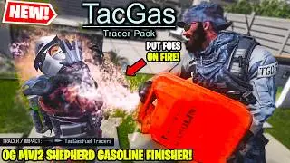 NEW Tracer Pack TACGAS BUNDLE ⛽ MW2 GASOLINE FINISHER in MW3 WARZONE! (Fuel and Fire Holger 26)