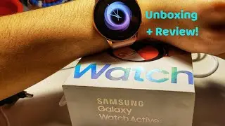 Samsung Galaxy Watch Active (Unboxing + Review)