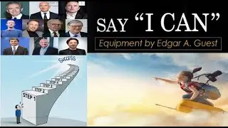 #poem  that #Transformed Lives | #Equipment #poem by Edgar A. Guest