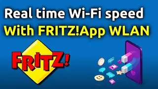 FRITZ!App WLAN real-time Wi-Fi speed #shorts