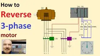 how to REVERSE 3-phase motor | 3-phase motor