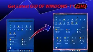 windows 11 25h2 New UI 