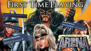 I tried out The Elder Scrolls: Arena for The First Time... Here's How it Went.