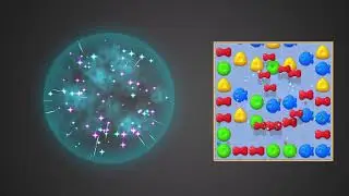 VFX for Match 3 mobile game