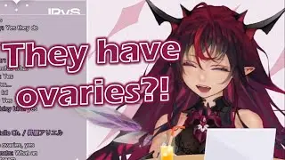 IRyS laughs uncontrollably after learning that Flowers have Ovaries