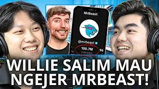 Willie Salim Mau Kejar Follower MrBeast, Buat Bangga Indonesia!