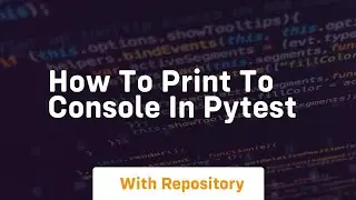 How to print to console in pytest