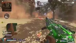 Wraith got stuck in midair. LOL