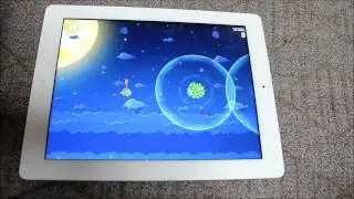 「新しいiPad」でAngry Birds Spaceをプレイ (Angry Birds Space on new iPad)