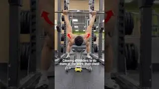 ❌ Bench Press Mistake (HOW TO FIX‼️) 
