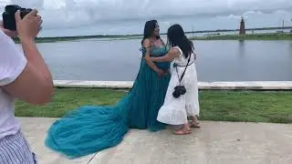 Behind the Scenes Orlando Outdoor Maternity Photographer