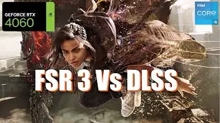 FSR 3 VS DLSS in Forspoken RTX 4060 & i5 12400F Benchmark