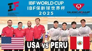 United States VS Peru HIGHLIGHTS | 2025 IBF World Cup Quarter Finals Match Bowling