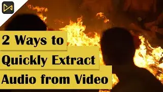 2 Ways to Quickly Extract Audio from Video # #tutorial #videoediting