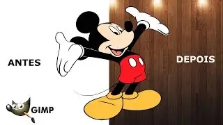 Remover fundo branco das imagens no GIMP - SUPER DICA